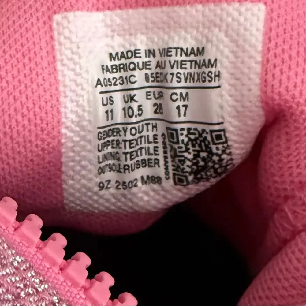 Converse Chuck Taylor All Star Pink Lugged Lift Platform Sneakers Little Kids 11